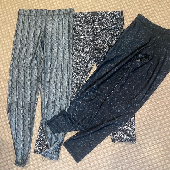 Three Zara Terez leggings - Picture 1 of 7